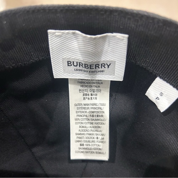 Burberry vintage check cotton cap - Picture 7 of 8